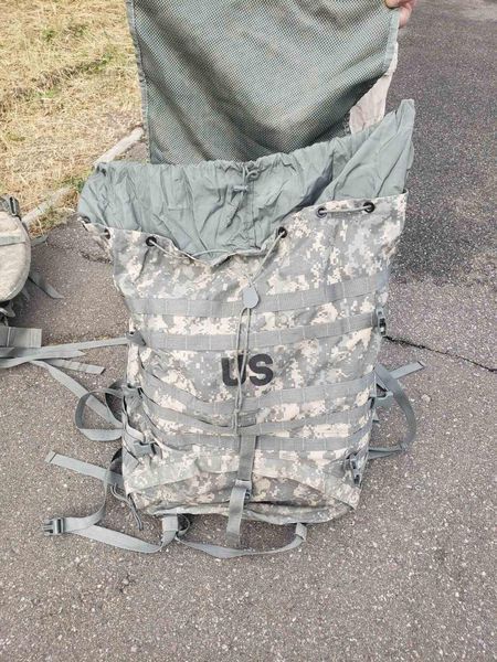 Рюкзак molle 2 Large Rucksack ACU с боковыми карманами, стан "як новий" 1106365554 фото