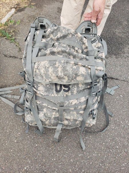Рюкзак 100 літрів із рамою molle 2 Large Rucksack ACU стан бу 1289258914 фото